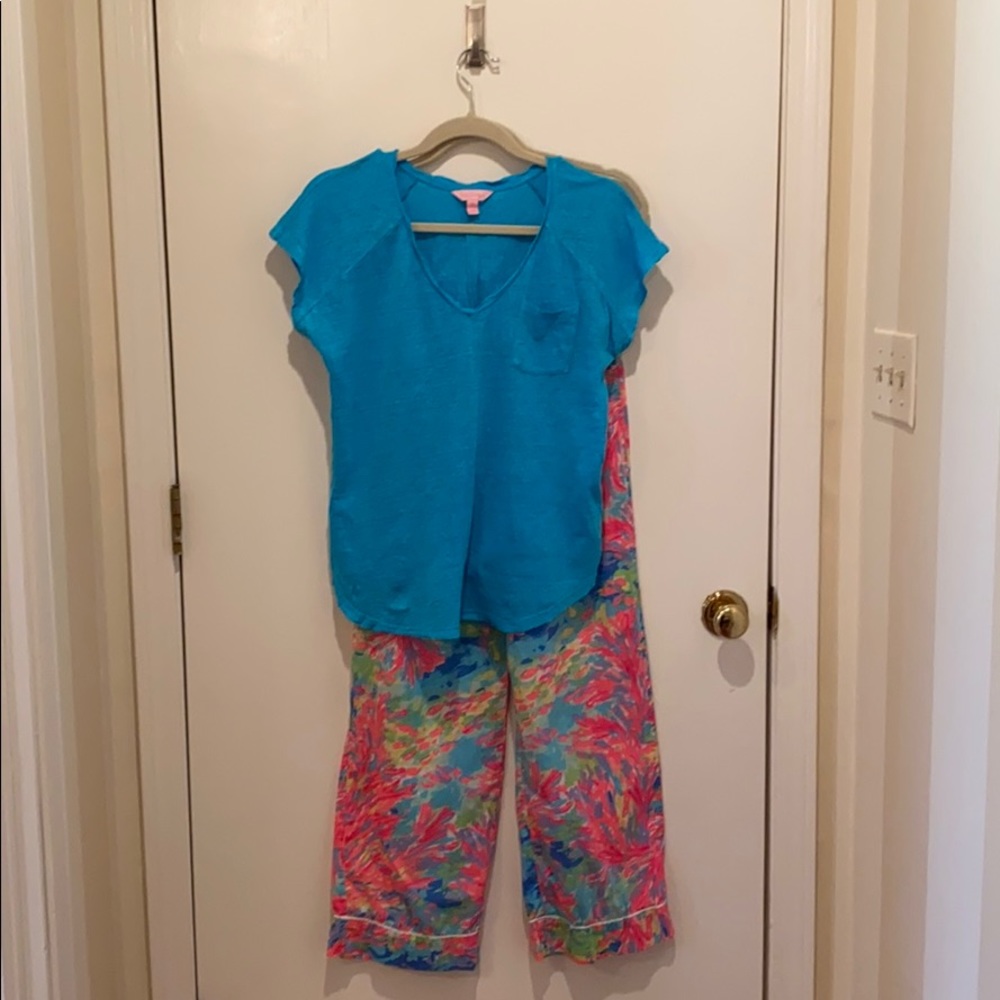 Lilly Pulitzer pajamas